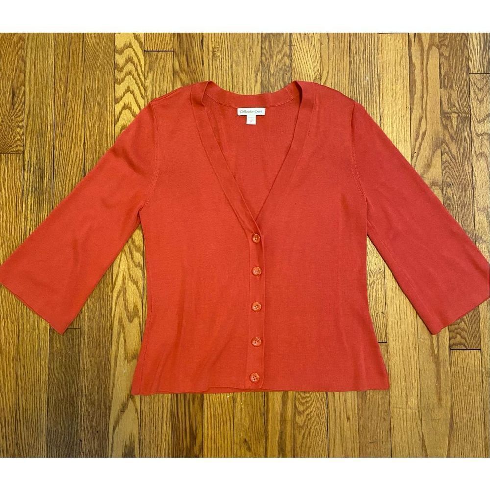 Coldwater Creek Women’s Silk/Cotton Cardigan Size M